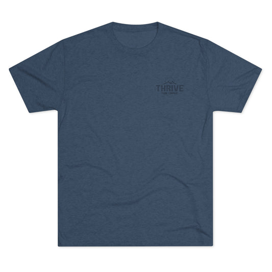 THRIVE FARM CO. Men's Tri-Blend Crew Tee