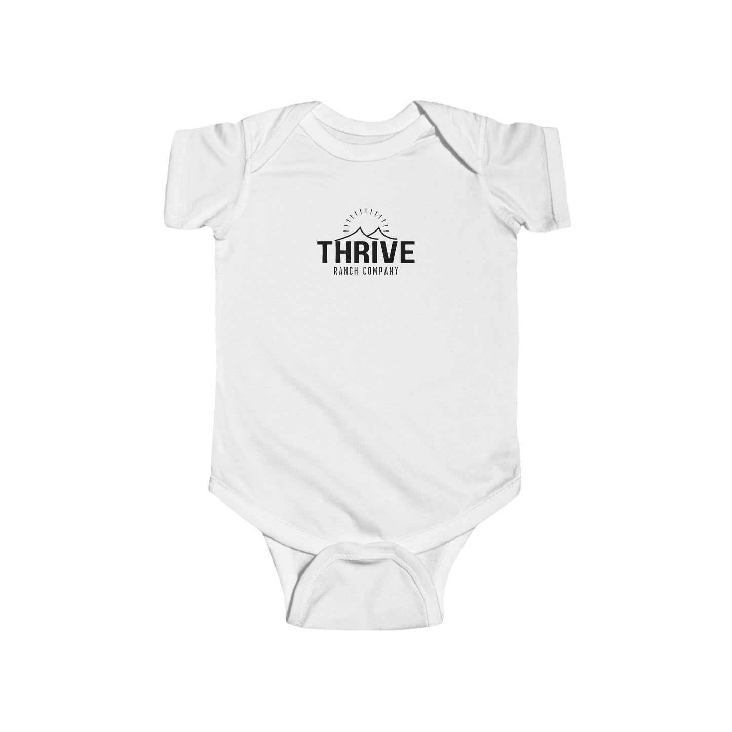 Thrive Ranch Co. Onesie -Black