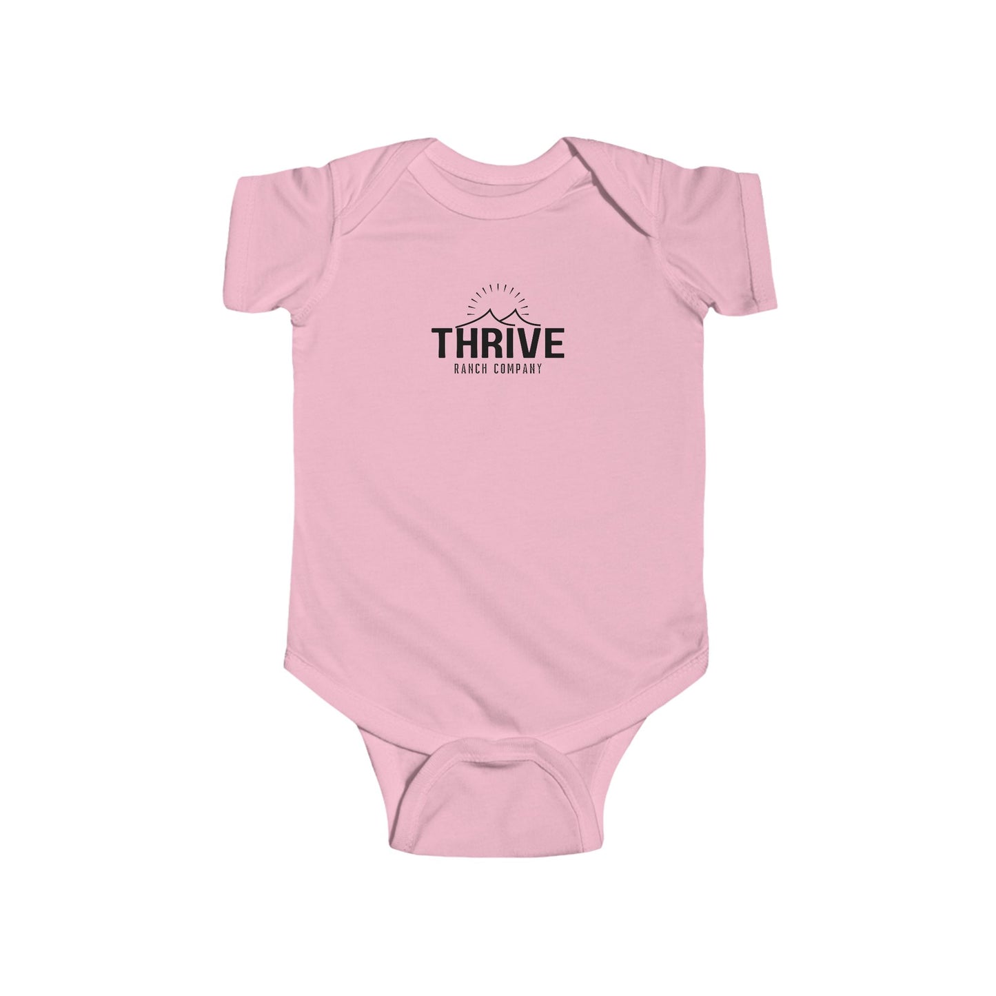 Thrive Ranch Co. Onesie -Black