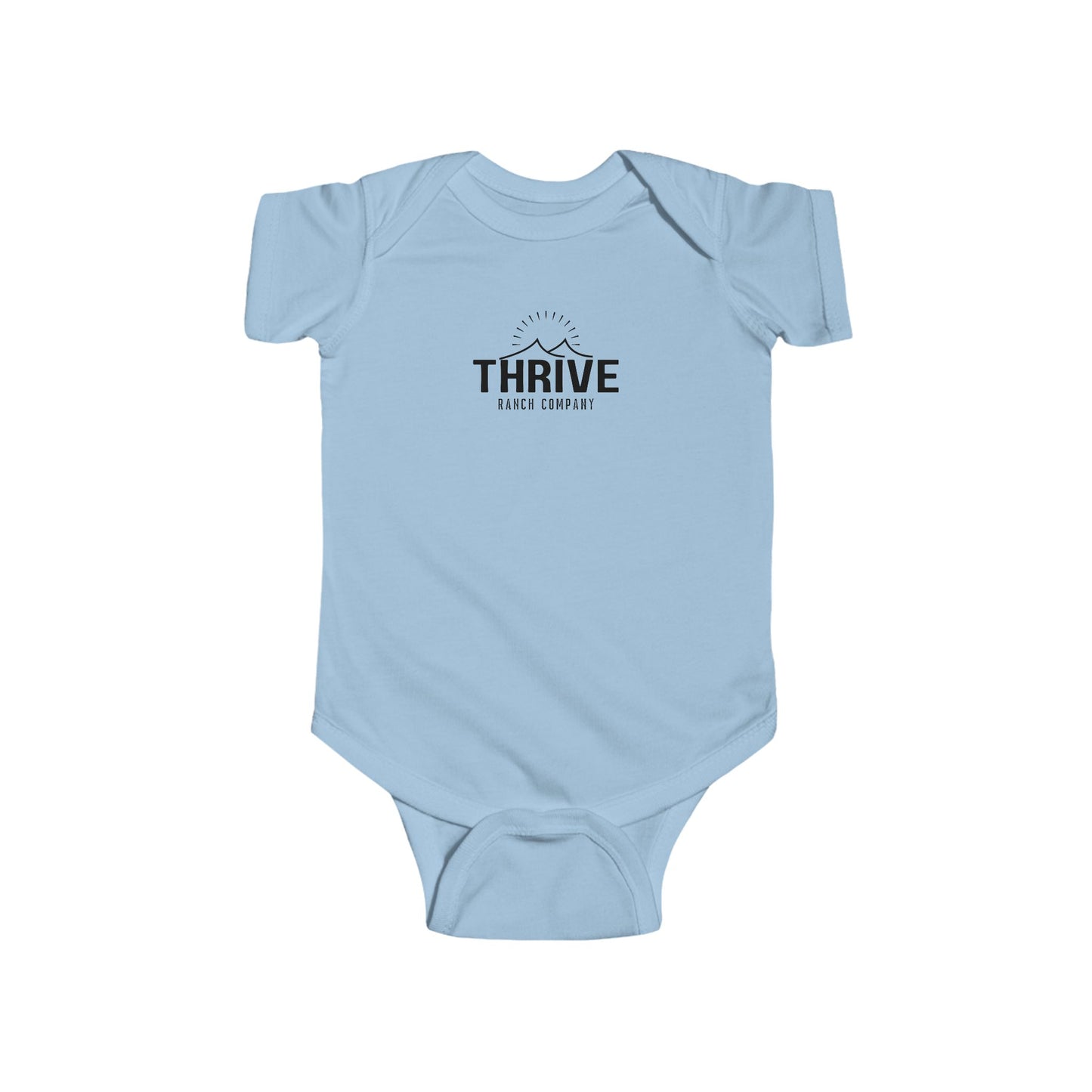 Thrive Ranch Co. Onesie -Black