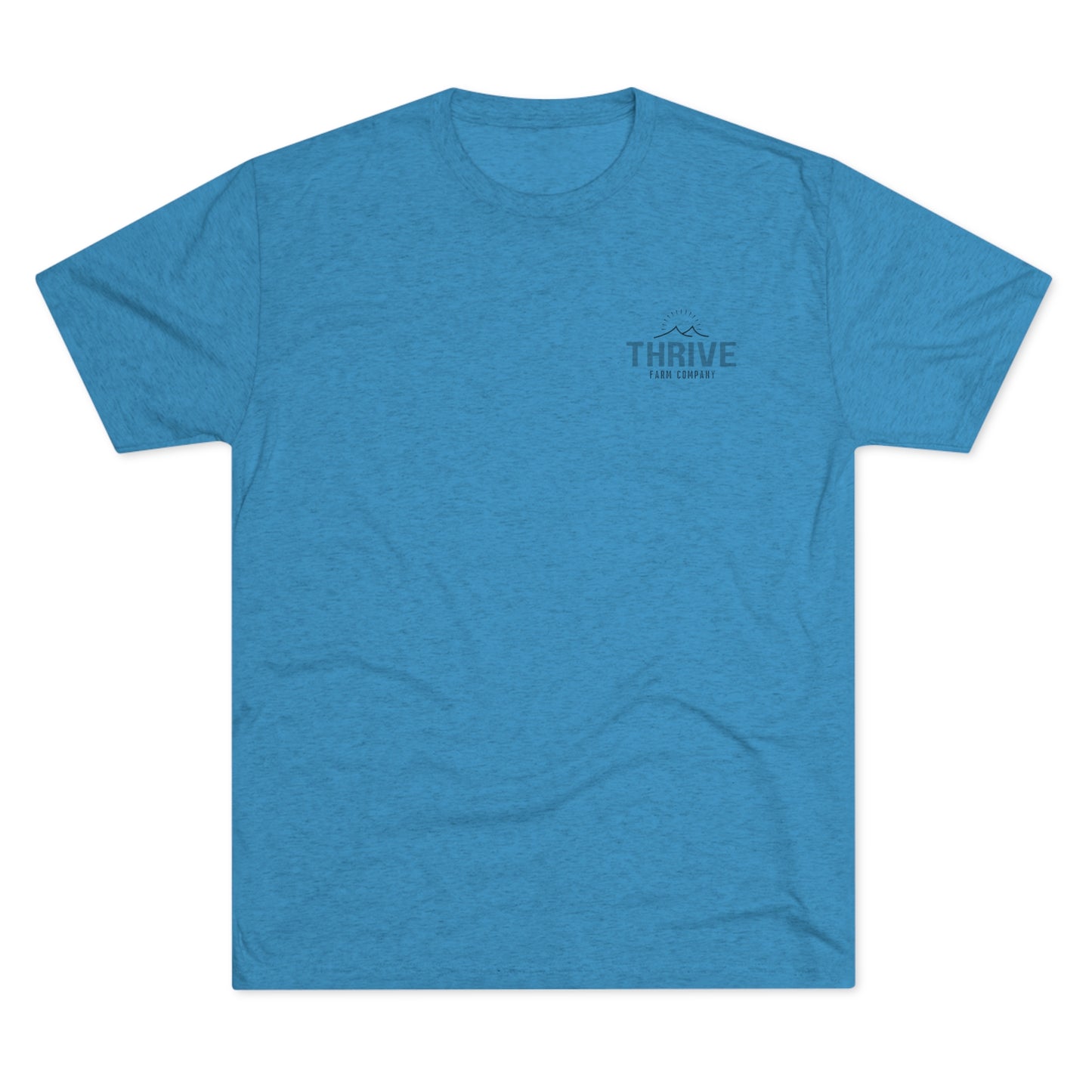 THRIVE FARM CO. Men's Tri-Blend Crew Tee