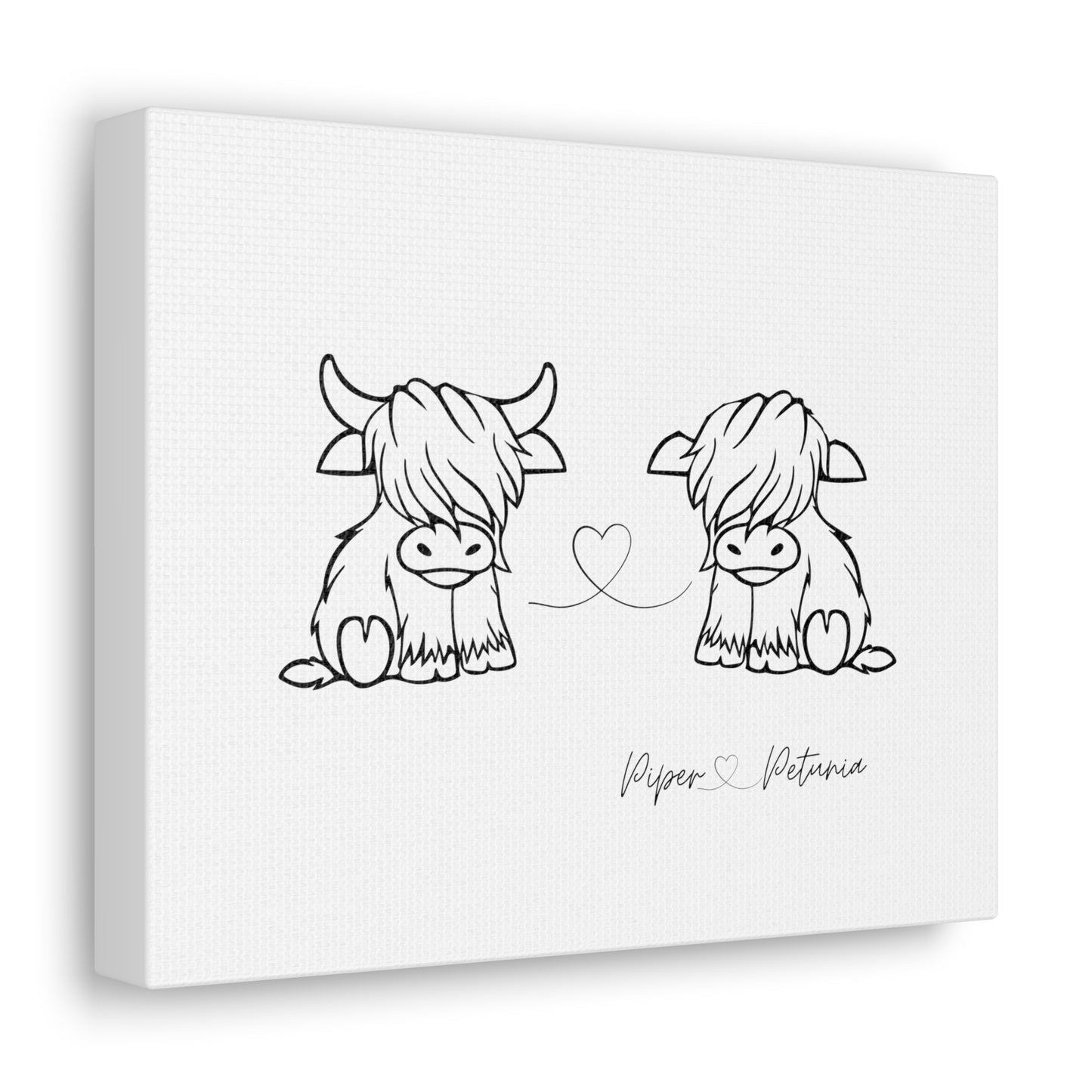 Piper & Petunia - Art - Canvas Gallery Wraps