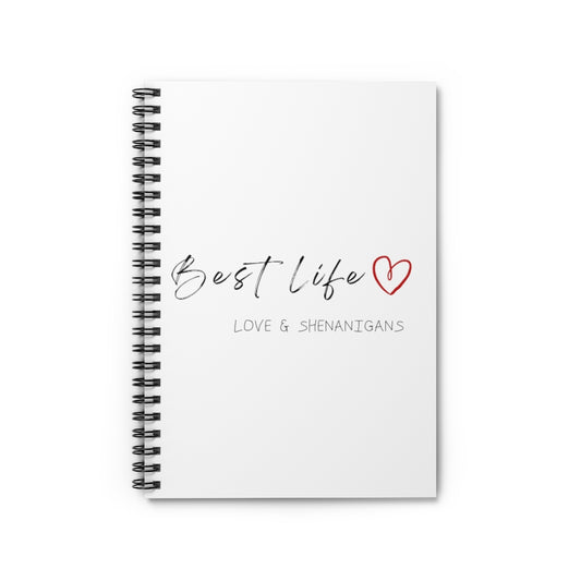 Best Life Journal - Ruled Line