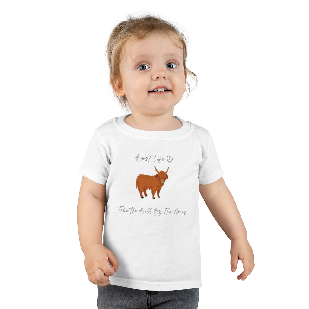 Best Life - Bull - Toddler T-shirt