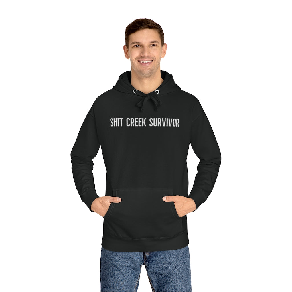 Shit Creek Survivor -BOLD -  Unisex Fleece Hoodie