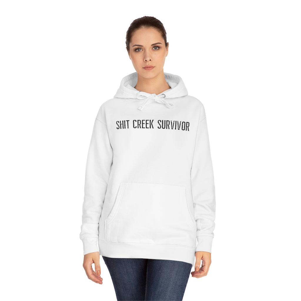 Shit Creek Survivor -BOLD -  Unisex Fleece Hoodie