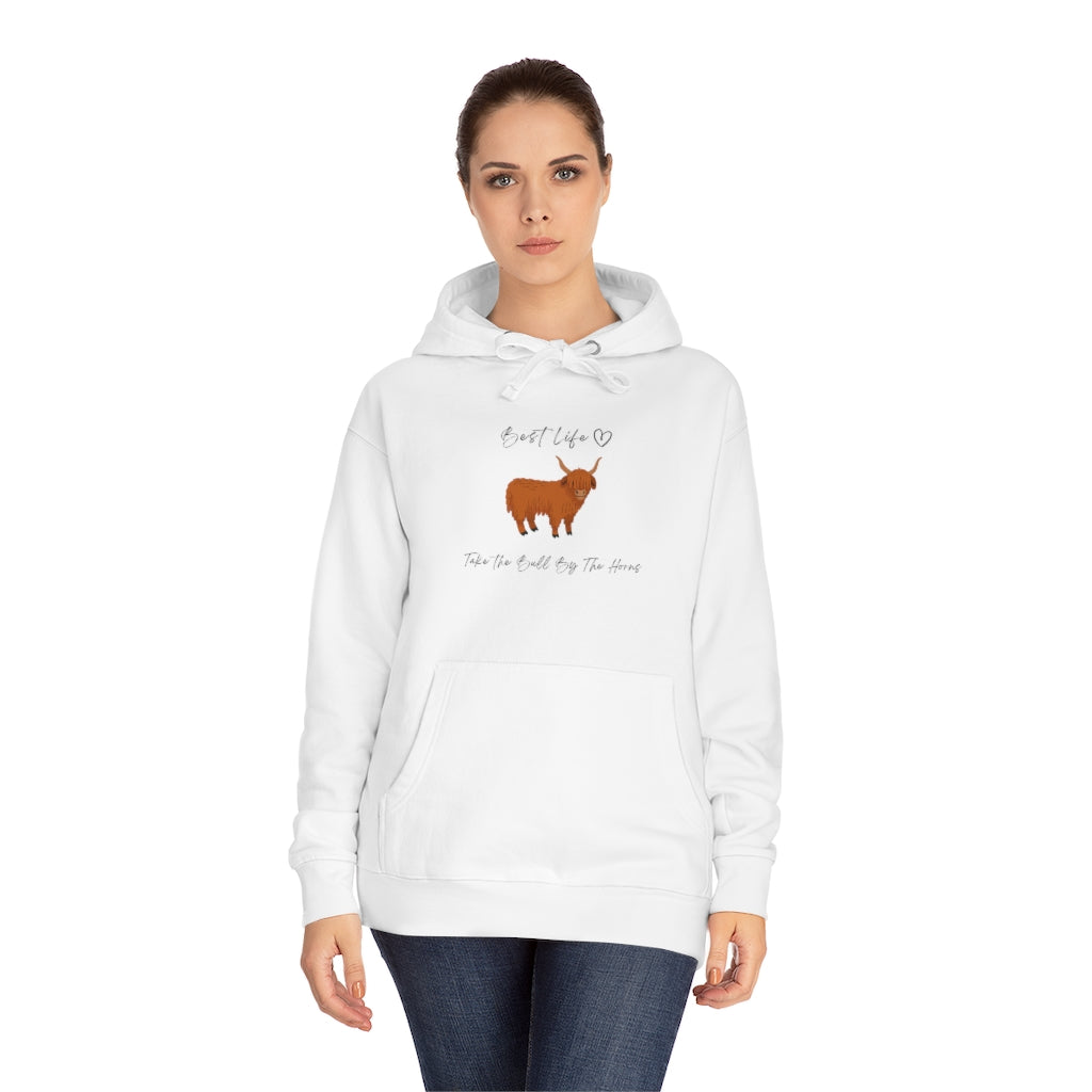 Best Life -Take the bull by the horns -  Unisex Fleece Hoodie