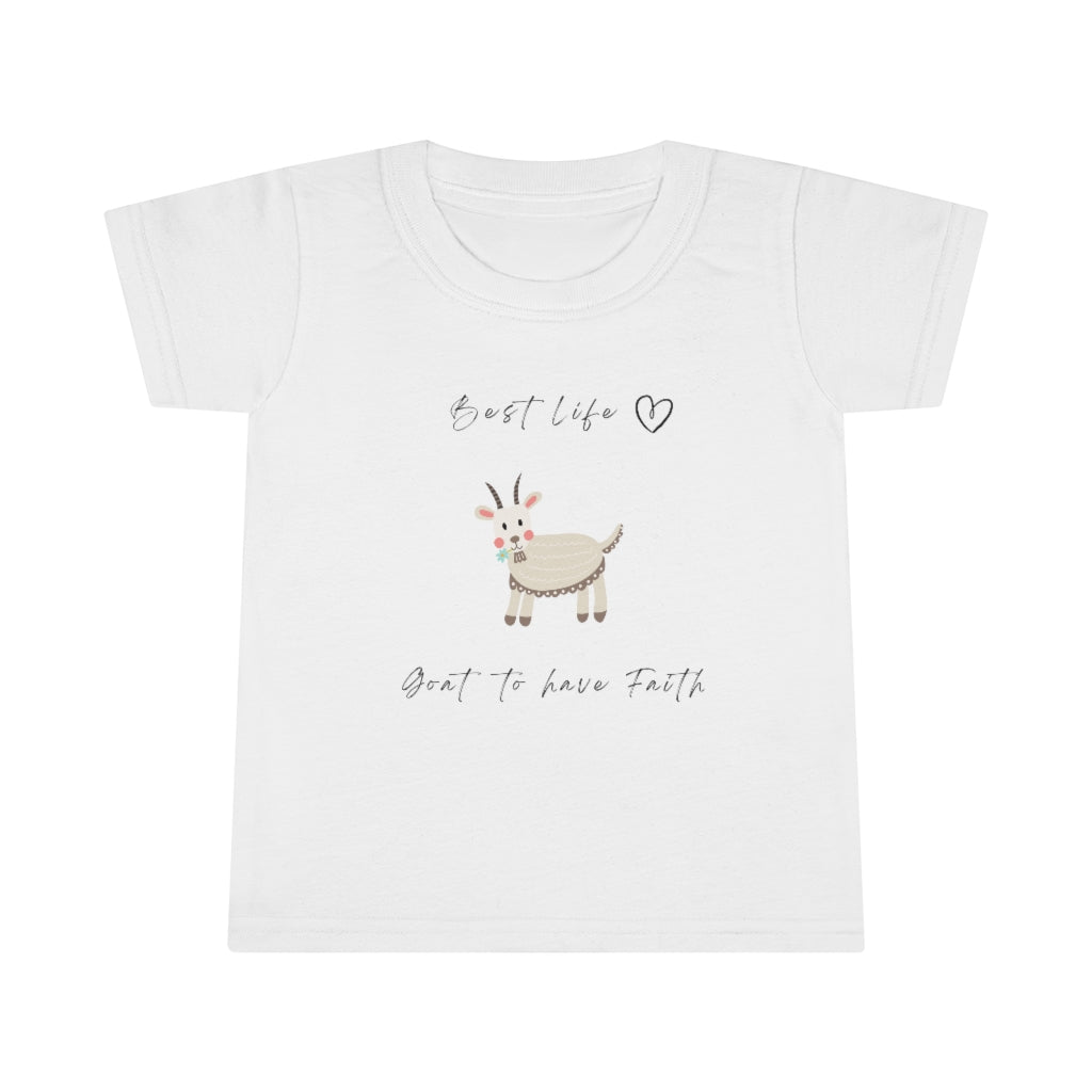 Best Life - Goat - Toddler T-shirt