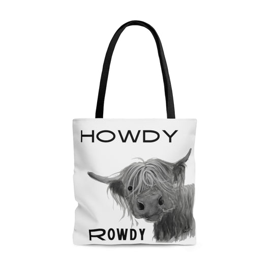 Howdy Rowdy  - AOP Tote Bag