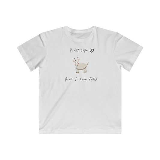 Best Life -Goat- Kids Fine Jersey Tee