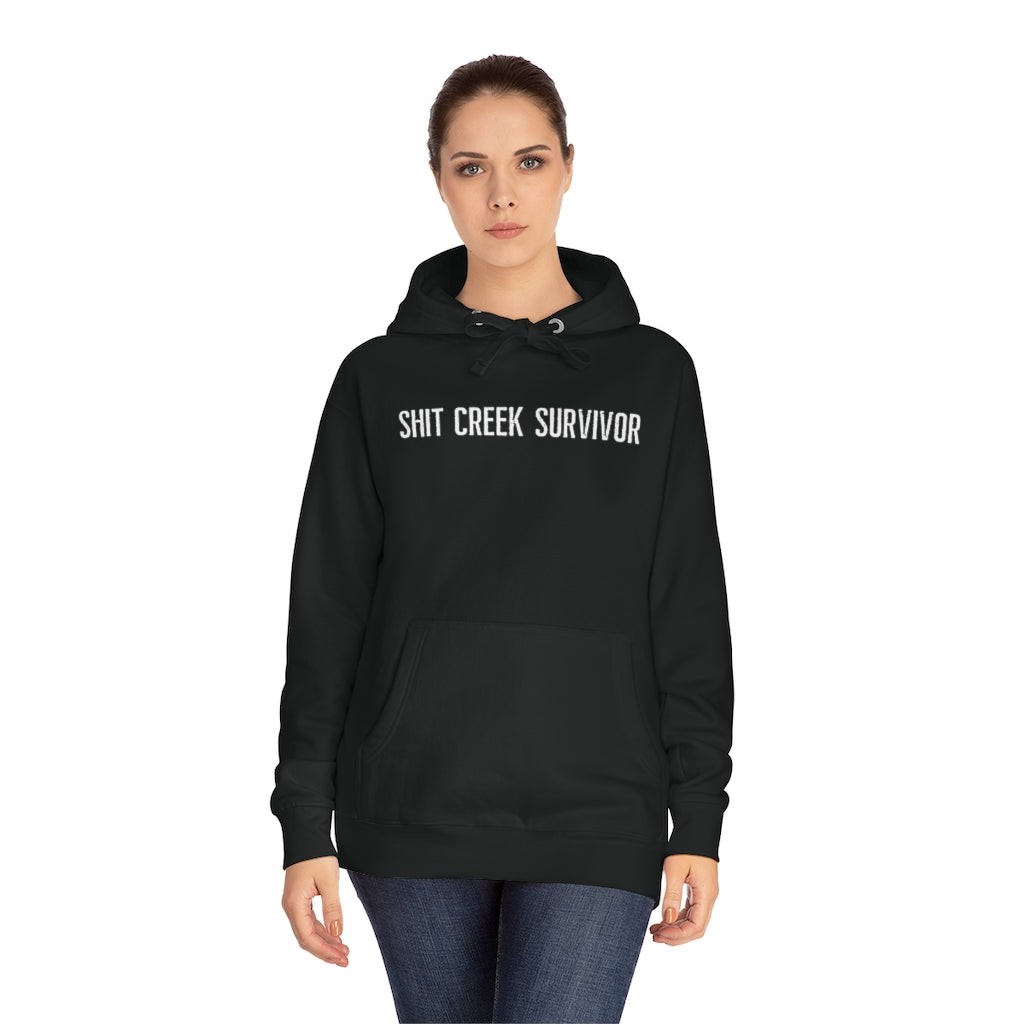 Shit Creek Survivor -BOLD -  Unisex Fleece Hoodie